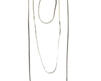 3pc Sterling Silver Chains