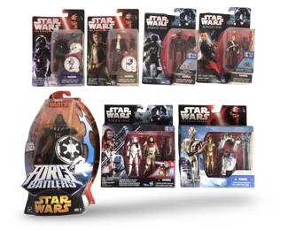 (7pc) Marvel Rogue One The Force Awakens Action