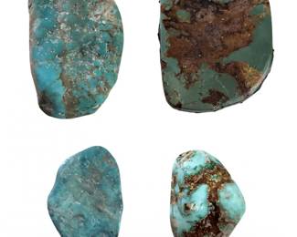 A Collection of Sleeping Beauty Turquoise Stones
