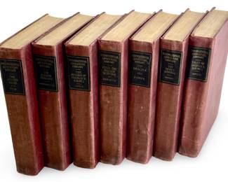 7pc International Adventure Library Classic Books