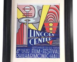 Roy Lichtenstein Lincoln Center Film Festival