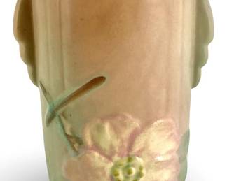 Vintage Weller Dogwood Ceramic Vase