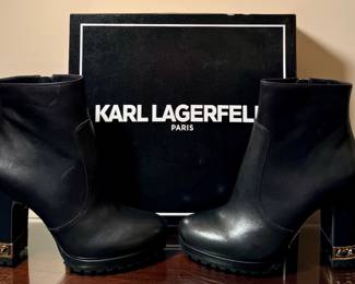 New Karl Lagerfeld Boots