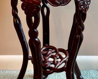 Rosewood Plant Stand