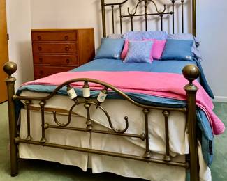 Brass Queen Bed