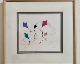 Kites I, Signed P. Fitch