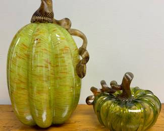 Art Glass Pumpkins