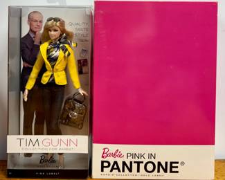 Barbie Tim Gunn & Barbie Pink in Pantone