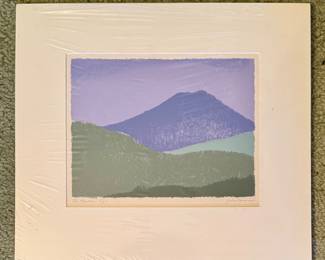 The Mountain 5/60, Signed Lithograph