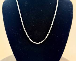 Sterling Silver Box Chain