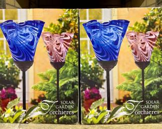 New Solar Garden Torchieres 