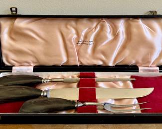 Buffalo Horn Carving Set