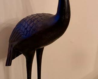 Wrought Iron Stork