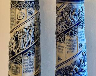 Vintage German Beer Steins