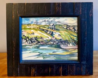 Watercolor, Signed Donna Baker-Hartwell 