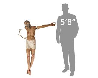 4ft. Tall Christ Santo