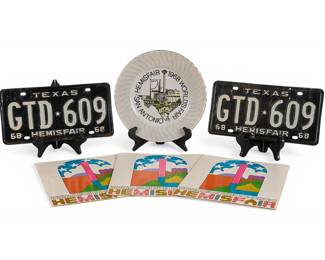 Collection of Hemisfair 68 Commemorative Items