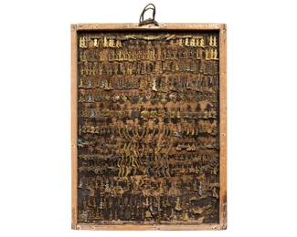 Vintage Mexican Milagro Charm Display