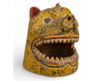 Mexican Tigre Dance Mask