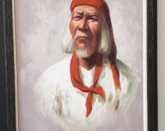 Painting by N. Espinoza