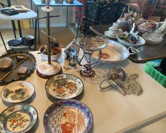 Neiman Marcus Koi Fish bowl, Imariware pewter