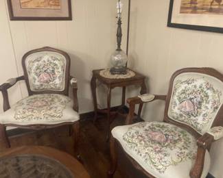 Pair of vintage chairs  $75