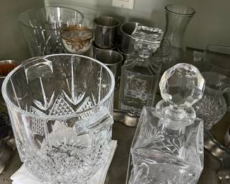 decanters and barware