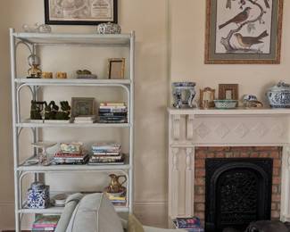 many decorative smalls and books