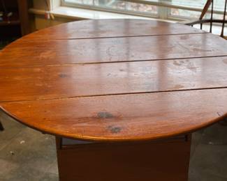 Vintage flip top kitchen table
