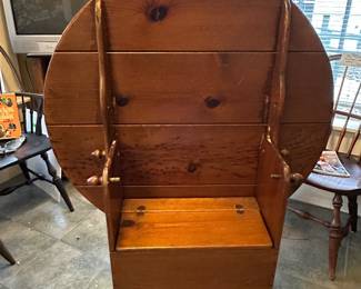Vintage flip top table