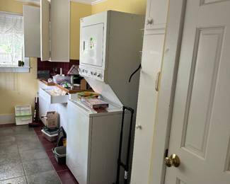 Stackable washer and dryer Kenmore