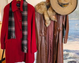 Loads of vintage women's & children's clothes, purses, hats & access. from the 1940's thru the 1970's.