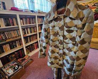 Loads of vintage women's & children's clothes, purses, hats & access. from the 1940's thru the 1970's.