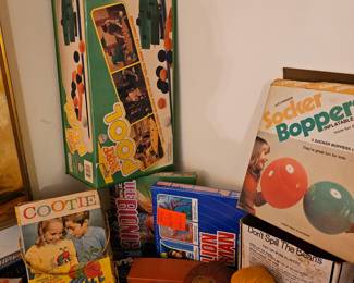 Loads of vintage toys & games from the 1950's, 60's, 70's, 80's & 90's. 