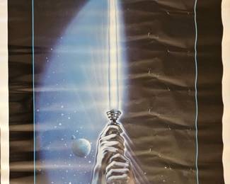 Vintage Star Wars posters, never unrolled, hung or displayed.
