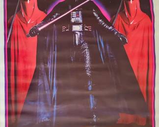 Vintage Star Wars posters, never unrolled, hung or displayed.