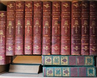 Antique & vintage books & books sets.