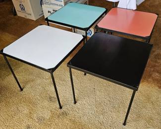 Frederick Weinberg stacking side tables.