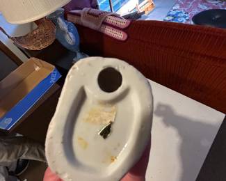 Porcelain Figurine of a Shepherd Boy with a Lamb  Metzler  Ortloff Style third image