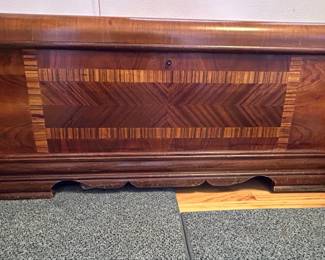 Lane Waterfall Style Cedar Chest with Inlay second image