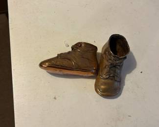 Bronze Baby Shoes second image
