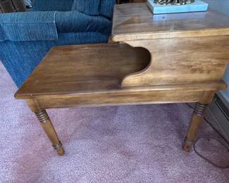 Vintage Baumritter Maple Step End Table second image