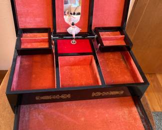 Japanese Landscape Painting on Wood Panel third image