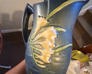 Roseville Pottery Zephyr Lily Pitcher second image