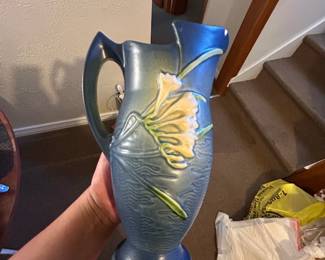 Roseville Pottery Zephyr Lily Pitcher