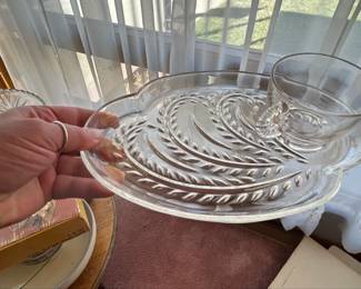 Federal Glass Homestead Snack Master Set fourth image