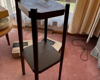 MidCentury Modern TwoTiered Side Table