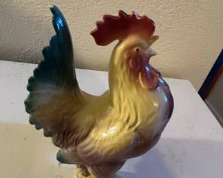 Royal Copley Ceramic Rooster Figurine third image