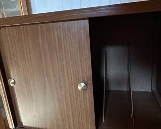 MidCentury Modern Record Cabinet by Lu Van Inc. third image