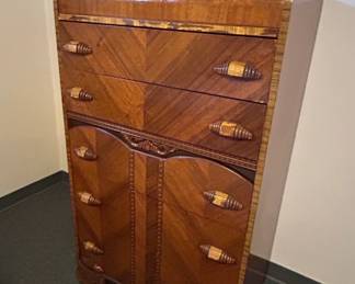 Art Deco Waterfall Dresser